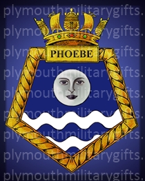 HMS Phoebe Magnet